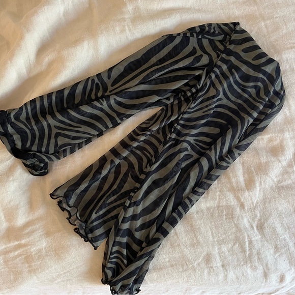 INAMORATA Beachwood Pant XS Olive Zebra - Picture 7 of 10